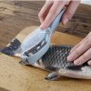 Plastic Fish Scales Remover Fast Cleaning Fish Skin Descaler With Cap