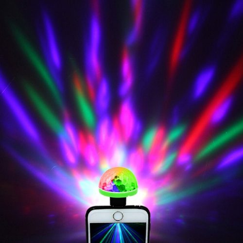 Usb Mini Led Disco Magic Ball Lights, Sound Sensor Led Small Magic Ball Light