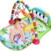 Baby Gym Play Mat Activity Center, Kick and Play Piano Gym Mat with Music and Lights, Gifts for Baby Newborn Toddler Infants Boys Girls