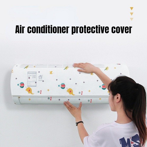 AC Dust Cover 1Ton (Small) /86cm, Adjustable AC Dust Protector Cover
