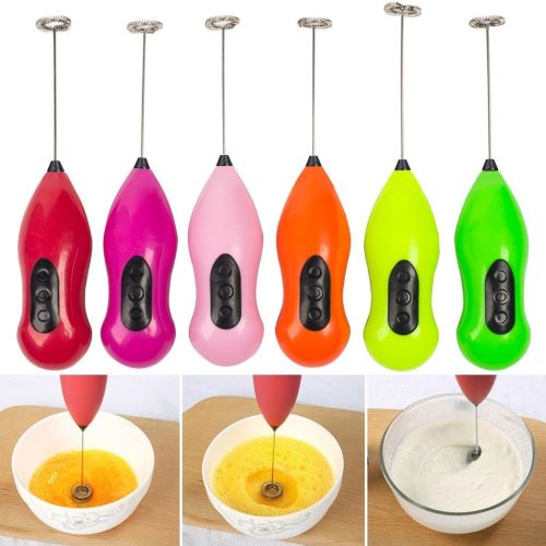 Mini Drink Frother, Portable Hand Blender For Lassi, Milk, Coffee, Egg Beater Mixer - Coffee Mixer