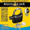 a0734b1a-d80f-4599-9929-ec3965c922c0 Security Alarm Lock for Bike, shop, Garage and Door, Anti-Thief Security Siren Alarm Padlock