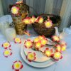 Artificial Plumeria String Light, Led kathgolap Flower Fairy Light