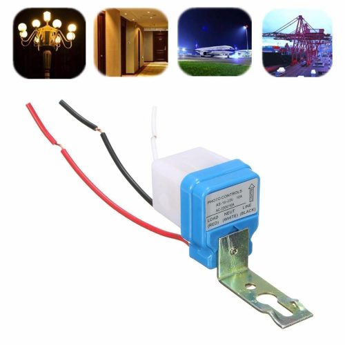 Automatic Day Night Sensor Switch Ac 220V, Day And Night On And Off Photocell Ldr Sensor Switch