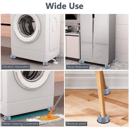 4Pcs Washing Machine Anti Shock Pad, Anti Vibration Pads for Washing Machine-৪ পিসি ওয়াশিং মেশিন অ্যান্টি শক প্যাড, ওয়াশিং মেশিনের জন্য অ্যান্টি ভাইব্রেশন প্যাড