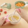Baby Mash Bowl, Baby Food Grinding Mash Bowl for Homemade Baby Food