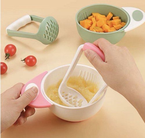 Baby Mash Bowl, Baby Food Grinding Mash Bowl for Homemade Baby Food