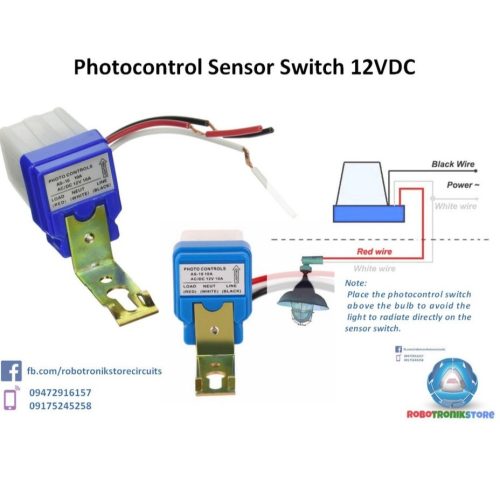 Automatic Day Night Sensor Switch Ac 220V, Day And Night On And Off Photocell Ldr Sensor Switch