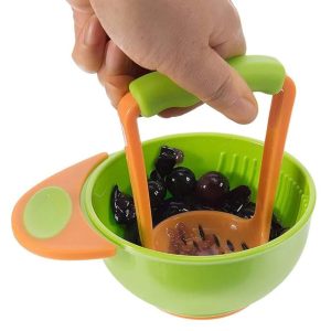 Baby Mash Bowl, Baby Food Grinding Mash Bowl for Homemade Baby Food
