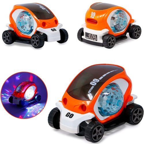 09 Future Car Rotate 360° with Flashing Light & Music 3D Electric Toy Cars for Kids. Didai 09 Future Car