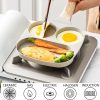 Breakfast Frying Pan, Nonstick Egg Frying Pan, 3-in-1 Nonstick Pan, Cooking Fry Pan for Breakfast