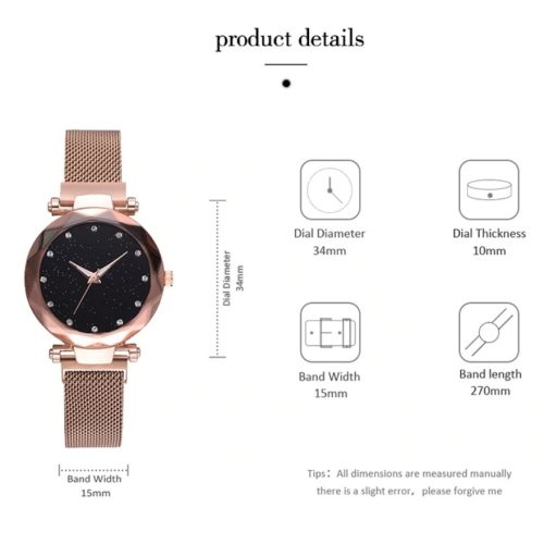 Dior Magnetic Watch For Ladies