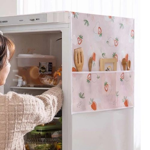 Freeze cover 130cm, Refrigerator Dust Proof Cover, Fridge Top Cloth