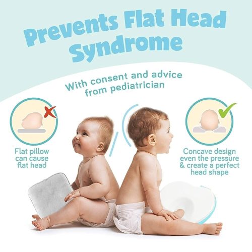 Newborn Baby Head Shaping Pillow For Sleeping