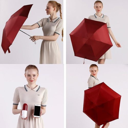 Folding capsule umbrella, Moon Brand Portable Umbrella
