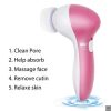 5 in 1 Facial Cleansing and Massage Brush, 5 in 1 Beauty Care Massager