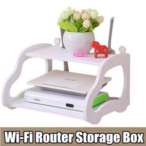 Wall Mount Wifi Router Storage Box/Rack