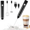 Rechargeable Drink Frother, Portable Hand Blender For Lassi, Milk, Coffee, Egg Beater Mixer - Coffee Mixer. রিচার্জেবল ড্রিংক ফ্রদার, লস্যি, দুধ, কফি, ডিম বিটার মিক্সারের জন্য পোর্টেবল হ্যান্ড ব্লেন্ডার - কফি মিক্সার