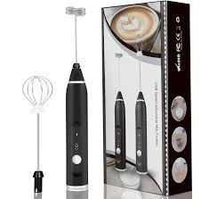 Rechargeable Drink Frother, Portable Hand Blender For Lassi, Milk, Coffee, Egg Beater Mixer - Coffee Mixer. রিচার্জেবল ড্রিংক ফ্রদার, লস্যি, দুধ, কফি, ডিম বিটার মিক্সারের জন্য পোর্টেবল হ্যান্ড ব্লেন্ডার - কফি মিক্সার