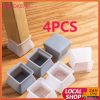 Silicone Chair Leg Square Caps 4Pcs/set