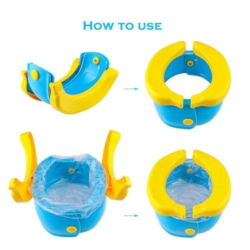 Banana Baby Potty Toilet, Portable Travel Toilet