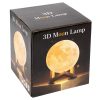 3D Moon Lamp 16 Colors With Remote Control