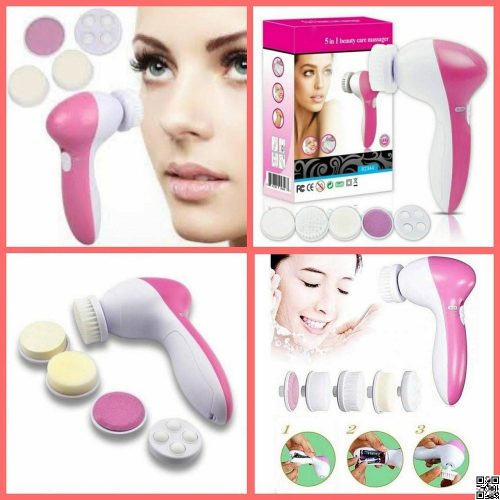 5 in 1 Facial Cleansing and Massage Brush, 5 in 1 Beauty Care Massager