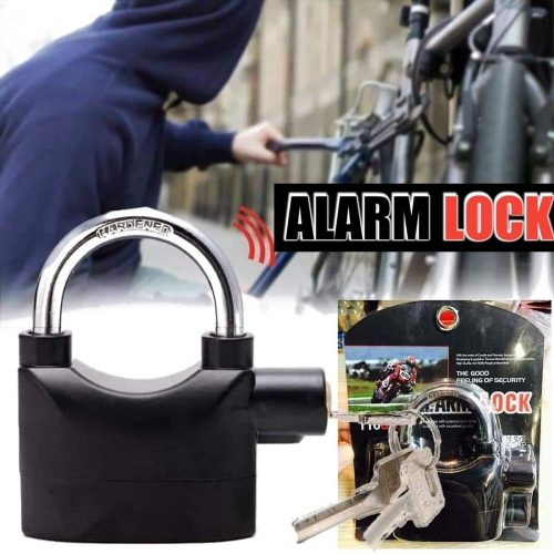 ed1abc54-0ef8-4b22-8ba7-24541138ef1f Security Alarm Lock for Bike, shop, Garage and Door, Anti-Thief Security Siren Alarm Padlock