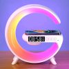 Led wireless charging speaker G63