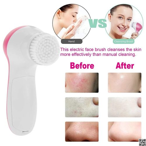 5 in 1 Facial Cleansing and Massage Brush, 5 in 1 Beauty Care Massager