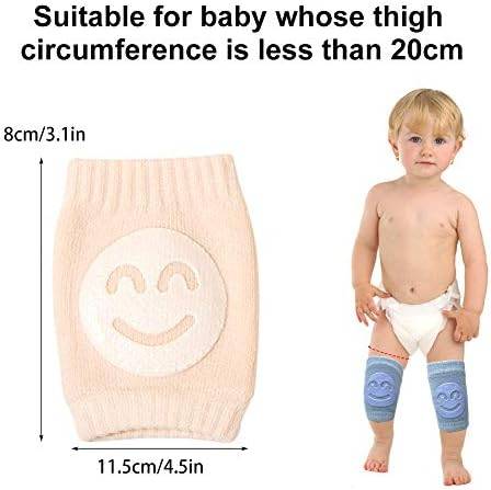 2 পিস বেবি হাটু প্যাড, বাচ্চাদের পা উষ্ণ করার জন্য হাঁটুর সাপোর্ট প্রটেক্টর বেবি নীক্যাপ