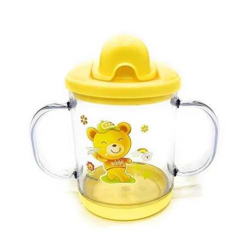 Binie Baby Mum Pot 200ml, Baby Water Bottle, Kids Water Bottle Double Handle