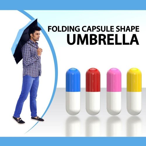 Folding capsule umbrella, Moon Brand Portable Umbrella
