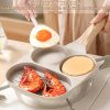 Breakfast Frying Pan, Nonstick Egg Frying Pan, 3-in-1 Nonstick Pan, Cooking Fry Pan for Breakfast