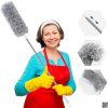 Extendable Flexible Duster for Cleaning Complicated Areas and ceiling fan
