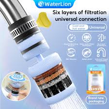 Tap Water Purifier 360-Degree Rotating Faucet Water Filter-ট্যাপ ওয়াটার পিউরিফায়ার 360-ডিগ্রি ঘূর্ণায়মান কল জল ফিল্টার।