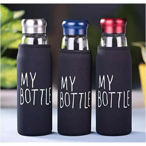 3a2176c9f13a119f7423b1a6432ae3d5 500 ml My bottle Glass water bottle -Glass Water Bottle