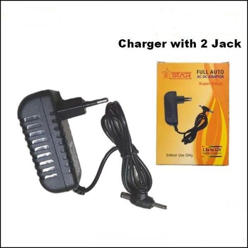 41b55b362512a0e8f7f31d9e6d5a5902.jpg_720x720q80 Universal Automatic 1.5V to 12V power Adaptor charger with 2 Jack