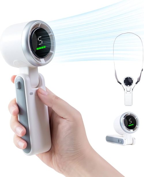 Mini Turbo Portable Fan | Portable Turbo Fan Mini | 3600 mAh Turbo Fan |