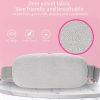 Menstrual Heating Pad & Slimming Massage Belt with LCD Display, Portable Warm Uterine Belt, Electric Menstrual Cramp Heating Belt with 3 Heat Levels and Massage Modes, USB Rechargeable, Indisposition Gift for Women