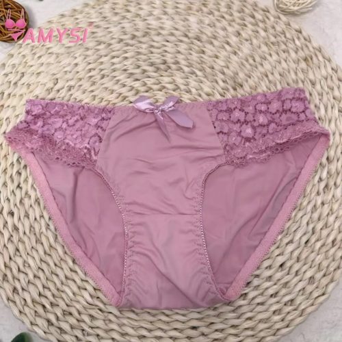Premium Quality Fancy Floral Lace Design Push-Up Bra and Panty Lingerie Set