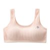 Premium Soft Cotton Ribbed Training Bra for Teenagers and Junior Girls - Multi-Color Pack
