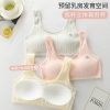 Premium Soft Cotton Ribbed Training Bra for Teenagers and Junior Girls - Multi-Color Pack