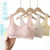 Premium Soft Cotton Ribbed Training Bra for Teenagers and Junior Girls - Multi-Color Pack
