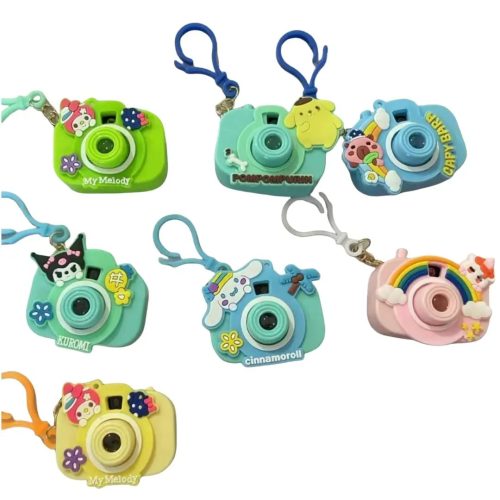 Premium Creative Cartoon Projection Camera Keychain - Sanrio & Cute Characters Edition