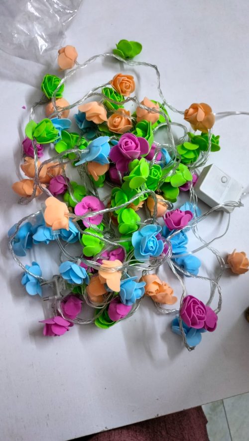 WhatsApp Image 2026-02-28 at 14.32.52 (2) Rose Flower Fairy String Light - LEDs Modes change - Room Decoration Light