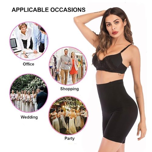 c1c3c289-6e82-4a69-b92c-3ce05b8d25e9 Women Body Shaper Tummy Control Shorts Slimming Underwear High Waist Shaping Panties Thigh Slimmer Safety Short Pants Shapewear