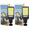 Solar Street Lights Waterproof Outdoor Sensor Solar Outdoor Garden Lamp JX-616 Powered Motion Sensor Light Control for Garden COB/LED Solar Light Outdoor Solar Lamp