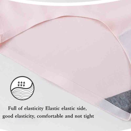 China Made Soft Sexy Seamless Ice Silk Panty for Women