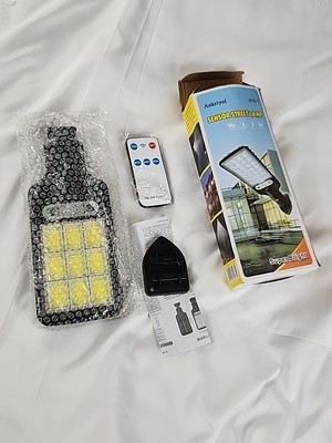 Solar Street Lights Waterproof Outdoor Sensor Solar Outdoor Garden Lamp JX-616 Powered Motion Sensor Light Control for Garden COB/LED Solar Light Outdoor Solar Lamp